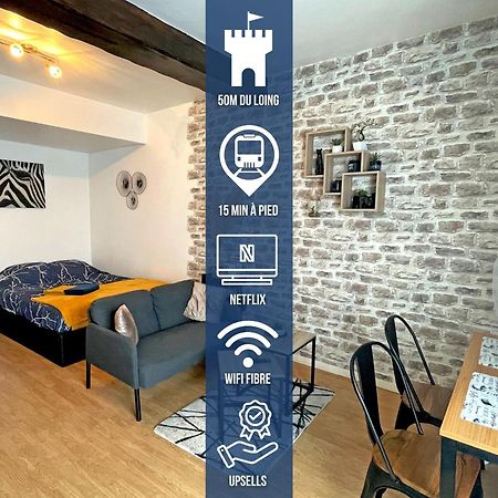 Cosy Studio - 50M Du Loing - Hyper-Centre 모레쉬르루앙 외부 사진